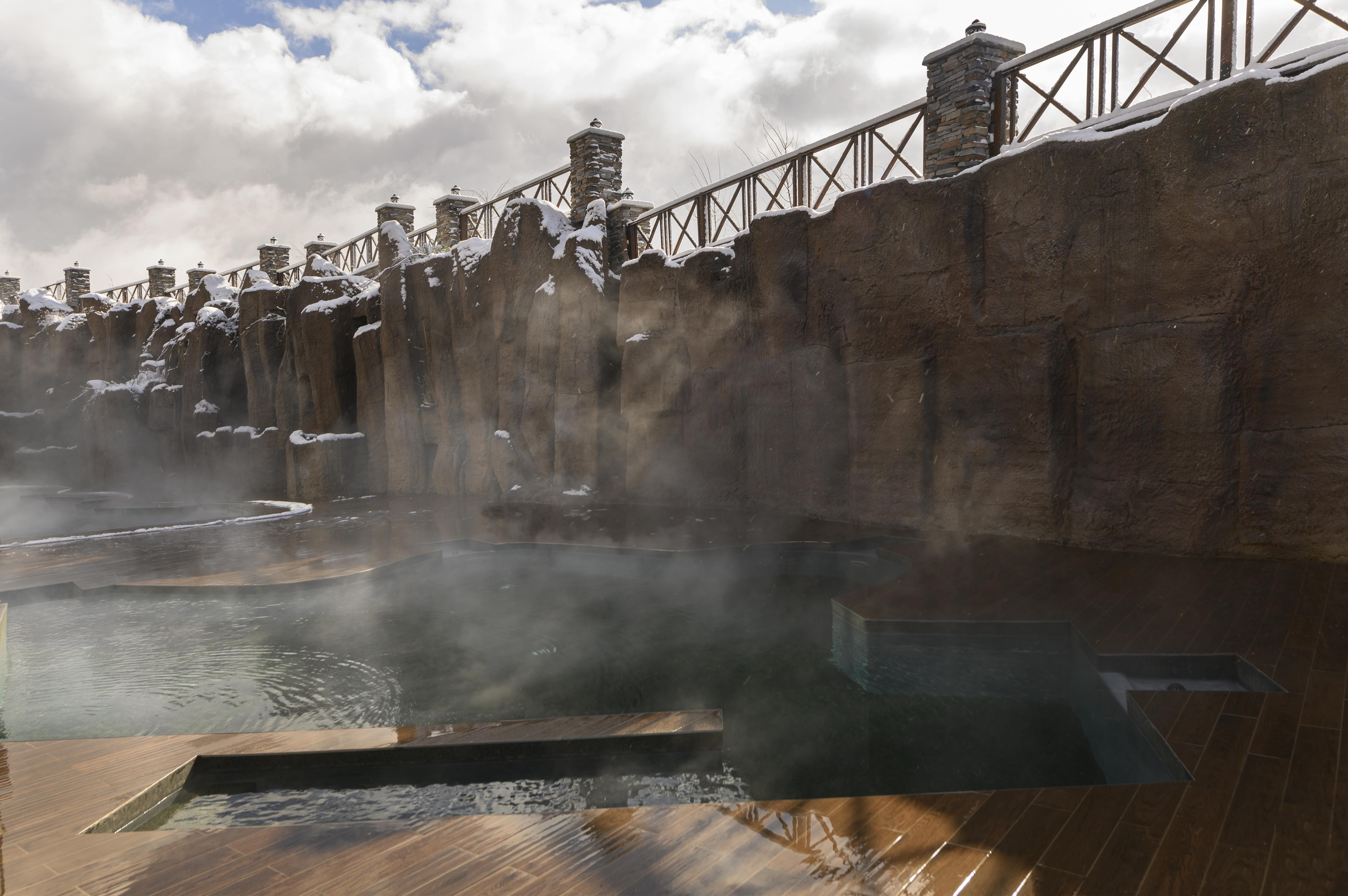 Hotel Elite World Grand Sapanca Exterior foto The hot springs at the resort
