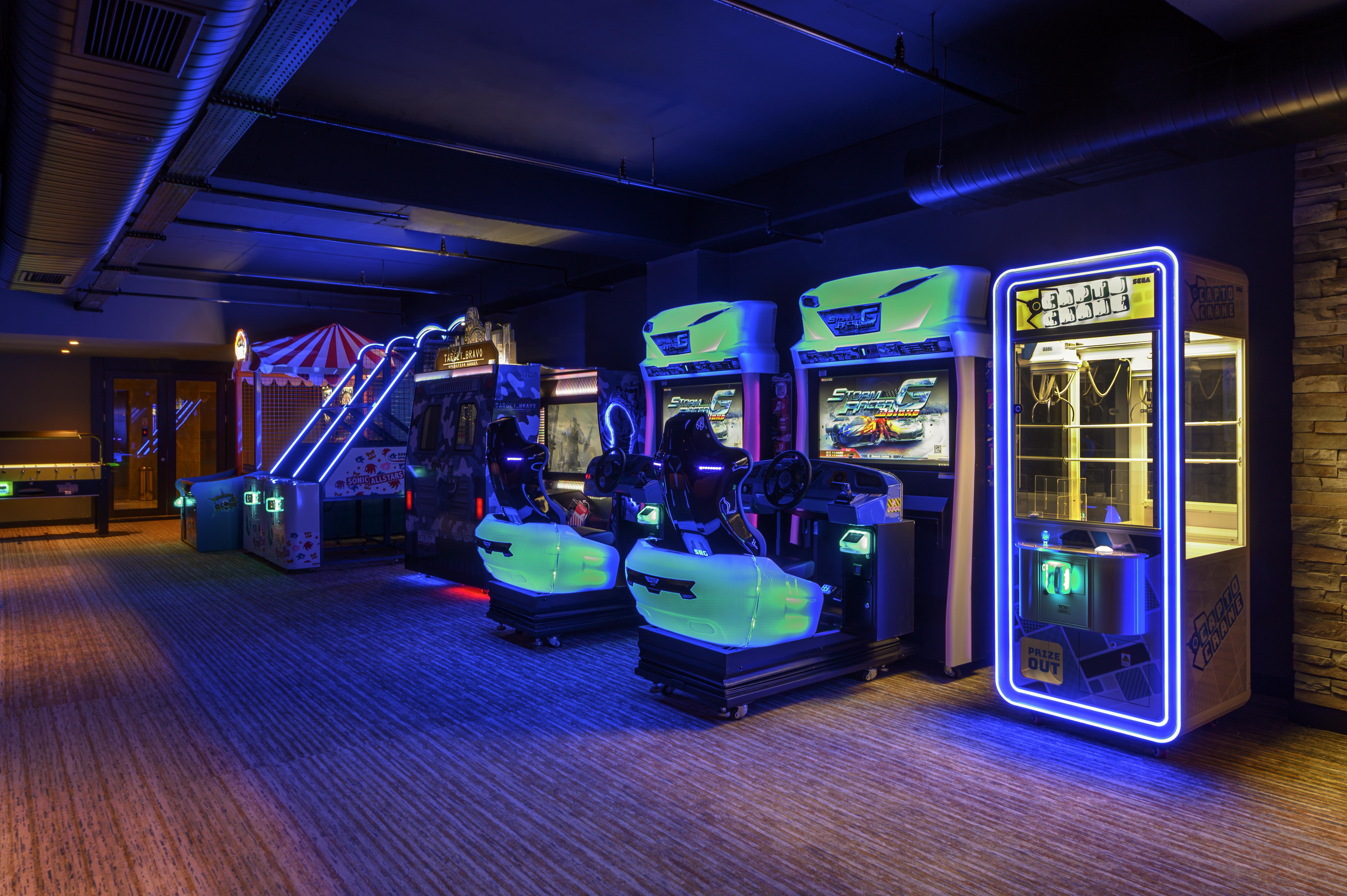 Hotel Elite World Grand Sapanca Exterior foto The arcade at the 2018 edition of the games festival